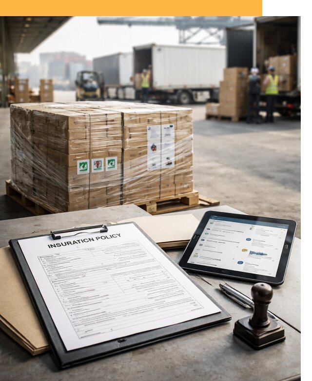 Страхование международных грузов от 3607 руб, полная защита