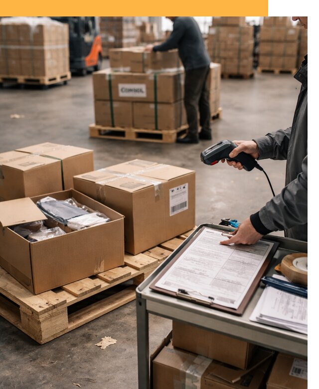 Сборные грузы из Китая: доставка, склад и таможня от 18553