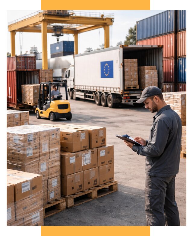 Доставка грузов из Европы от 12368 р., логистика СетСервис-Тхр