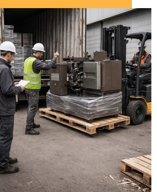 Доставка промышленного оборудования из Европы от 46382