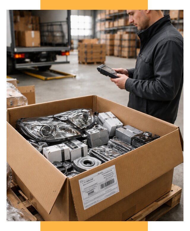 Доставка автозапчастей из Европы под ключ от 12884 р. | СетСервис-Тхр