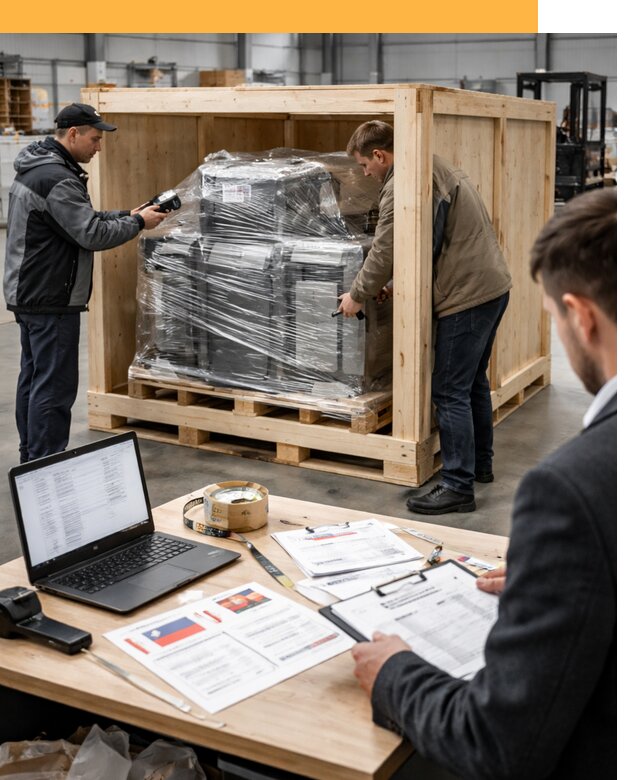 Доставка промышленного оборудования из США от 66996 руб