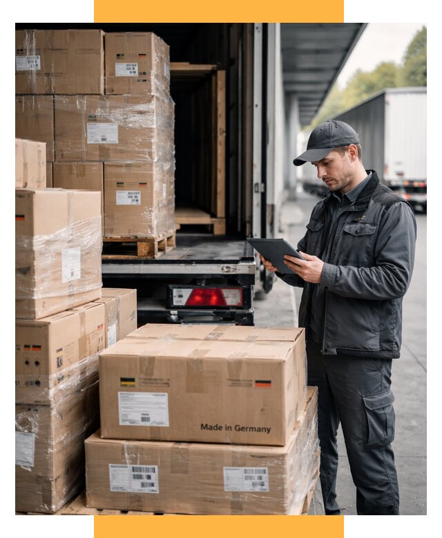 Доставка грузов из Германии от 46382 р. быстро - СетСервис-Тхр