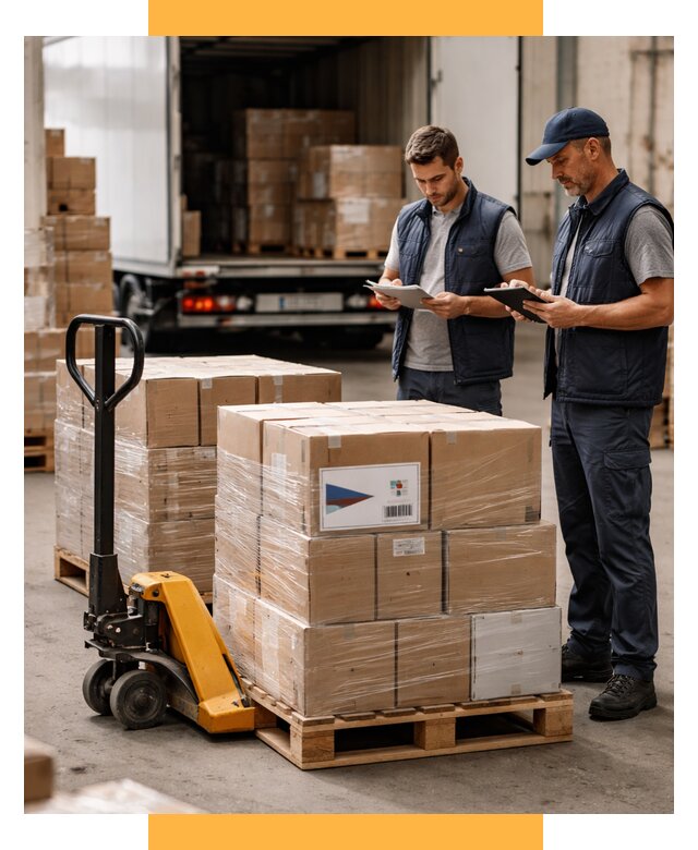 Доставка грузов из Чехии в Россию от 36075 р. | СетСервис-Тхр