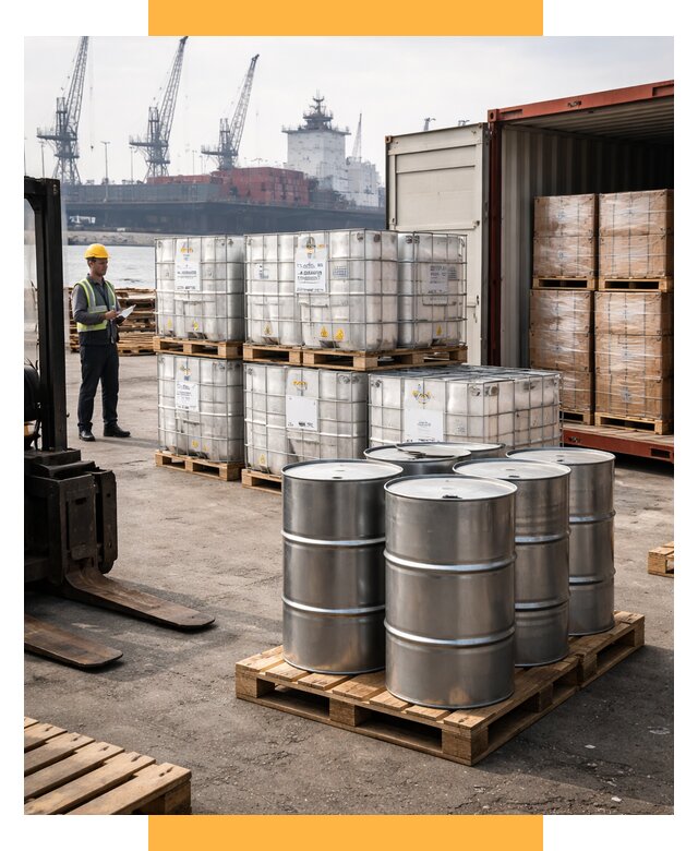 Доставка химического сырья из Индии от 257675 р. | СетСервис-Тхр