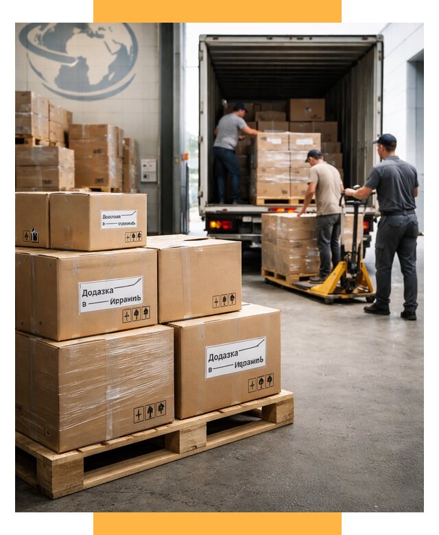 Доставка грузов в Израиль и экспорт от 46382 р. СетСервис-Тхр
