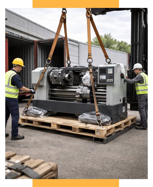 Перевозка станков и таможня от 61842 р. | СетСервис-Тхр логистика