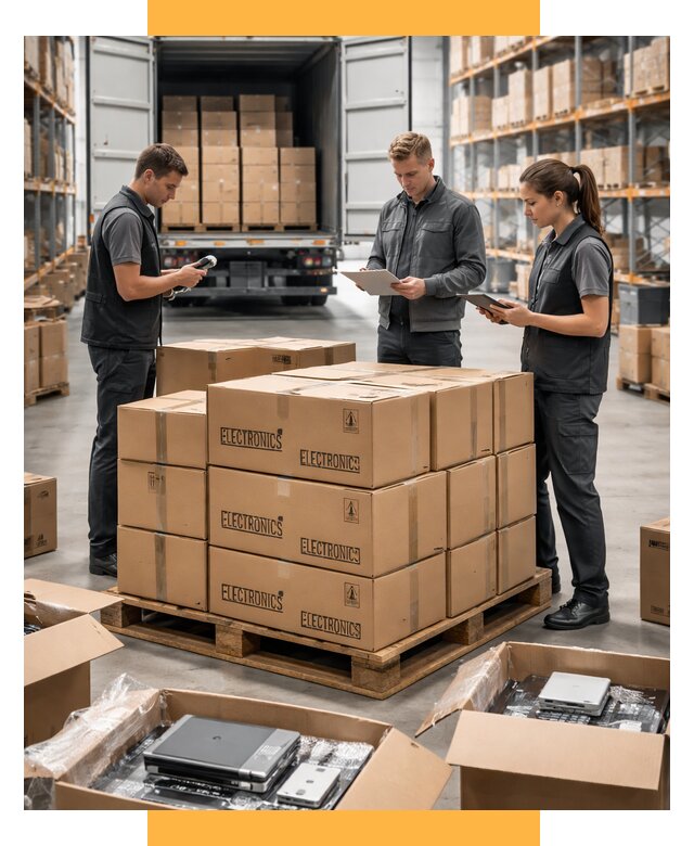 Перевозка электроники и таможня под ключ от 12884 р. | СетСервис-Тхр