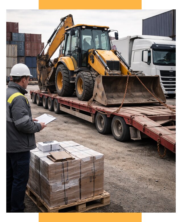 Международная перевозка спецтехники от 46382 р., СетСервис-Тхр