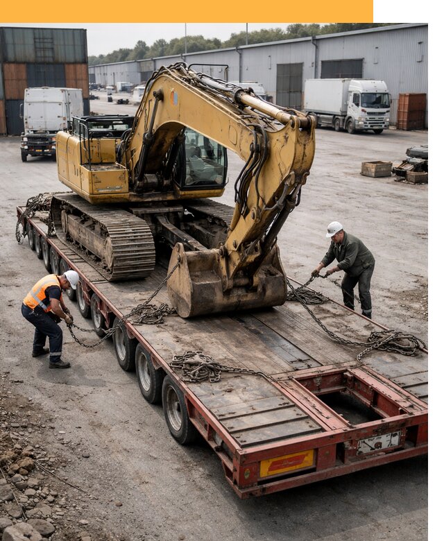 Перевозка спецтехники по России и миру от 46382 руб