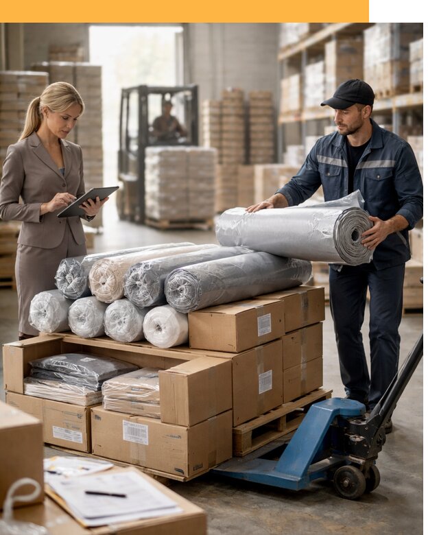 Перевозка текстиля по миру от 15461 руб. с таможней и страхованием