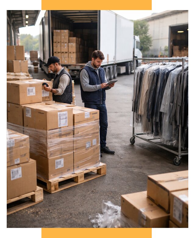 Перевозка и доставка одежды из Китая от 7730 р., СетСервис-Тхр