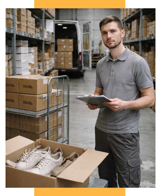 Доставка обуви из Китая и Турции от 4638 р. СетСервис-Тхр