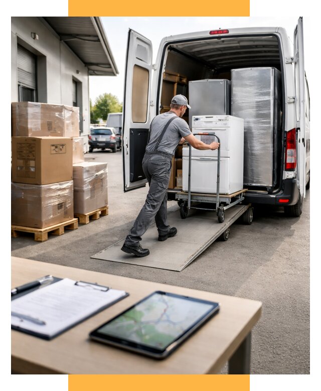 Перевозка бытовой техники от 6700 р. - логистика СетСервис-Тхр