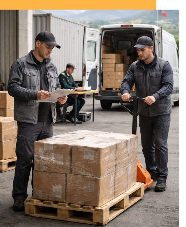 Доставка грузов через Армению, быстрая таможенная очистка от 25768