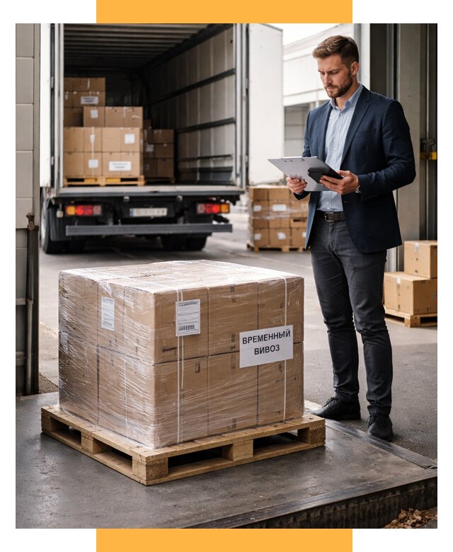 Временный вывоз товаров под ключ от 8246 р. | СетСервис-Тхр