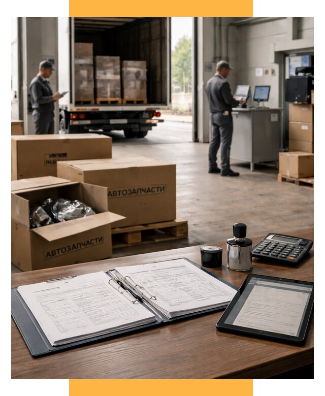 Таможенное оформление автозапчастей под ключ от 8761 р., СетСервис-Тхр