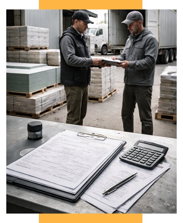 Таможенное оформление стройматериалов от 8761 р. | СетСервис-Тхр