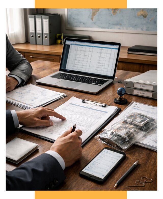 Проверка поставщика за рубежом от 8761 р. | СетСервис-Тхр аудит