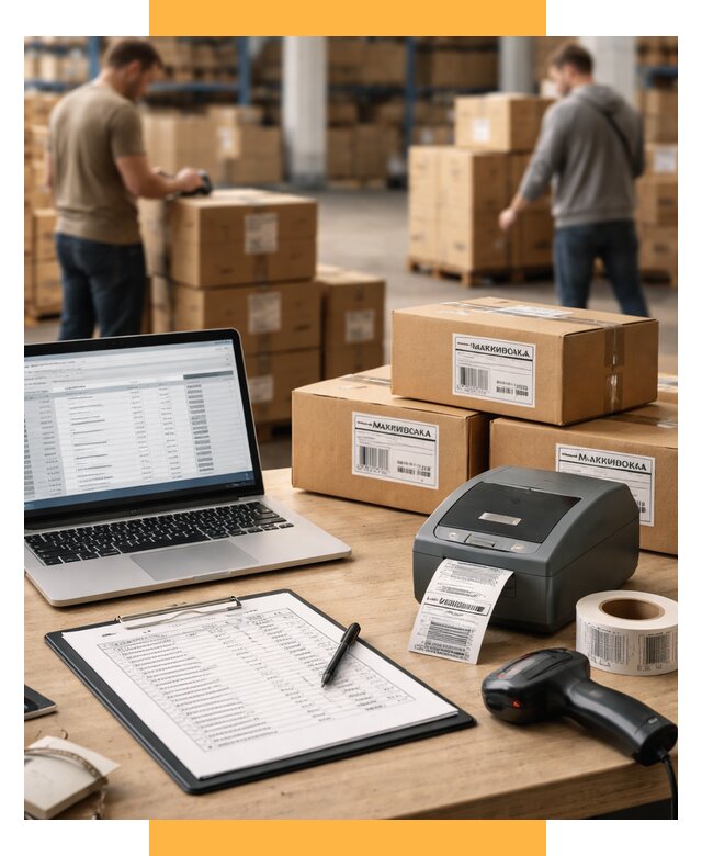 Маркировка импортных товаров от 4638 р. под ключ, СетСервис-Тхр