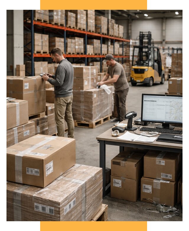 Склад консолидации в Европе от 6700 р., услуги СетСервис-Тхр